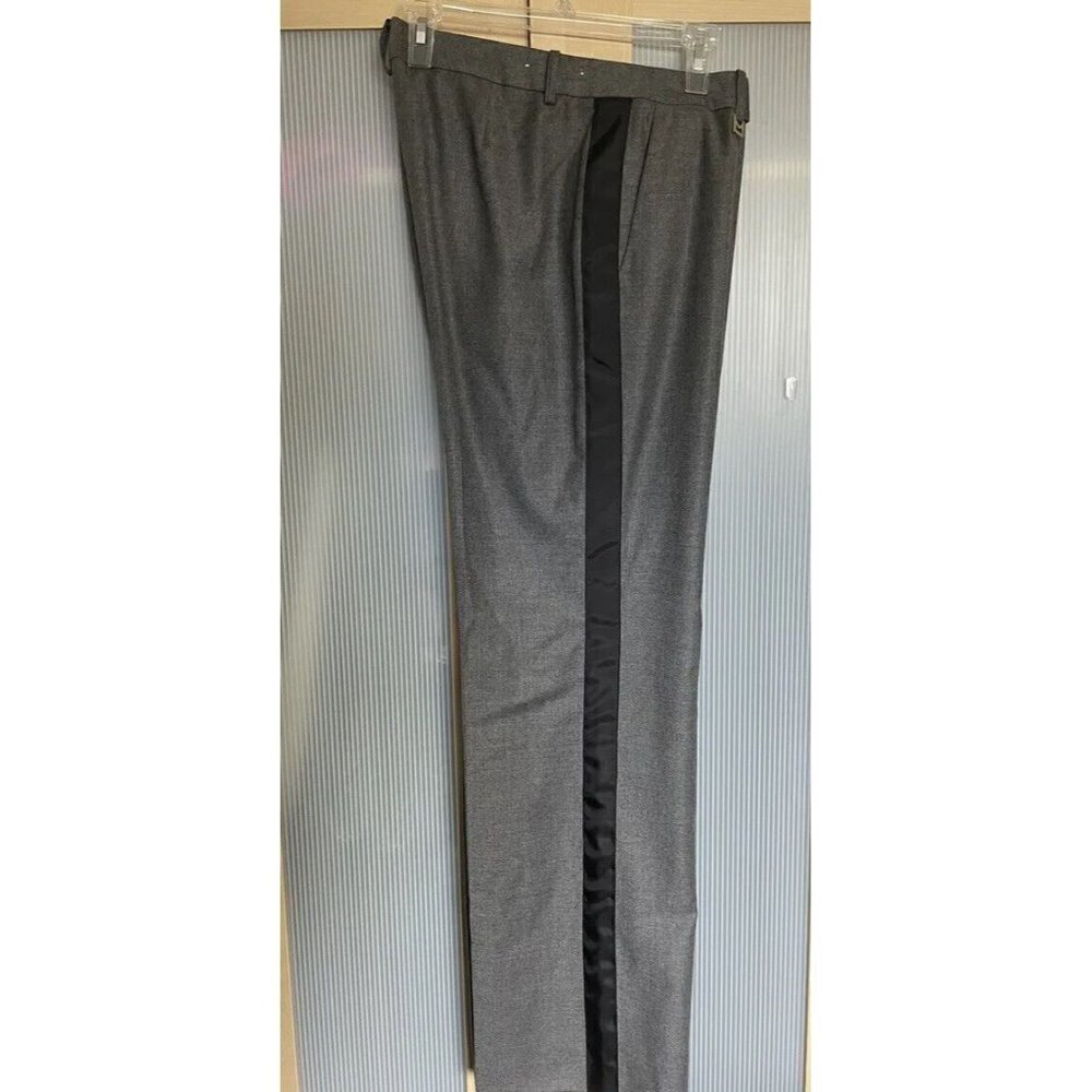 Michael Kors‎ Collection Womens Boot Cut Pants, Sz 12, Gray Wool Italy